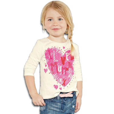Βρεφικό παιδικό μπλουζάκι λευκό ροζ