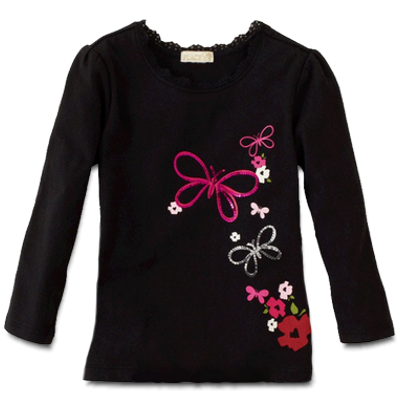 Βρεφικό παιδικό μπλουζάκι Πεταλούδες